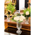 Vaso Para Flor Plantas Nihao De Vidro Design Luxuoso 29x18cm