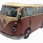 Vaso Para Jardim De Resina Kombi