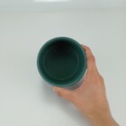 Vaso Para Jardim Decorativo Plantas Flor Verde Com Pé 11x9cm