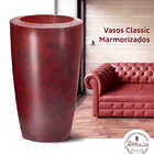 Vaso Para Planta Polietileno Com Prato Cônico Rubi