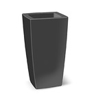 Vaso Para Planta Polietileno Nutriplan Trapézio Preto