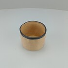 Vaso Para Plantas Decorativo Enfeite De Cerâmica Bege 10cm