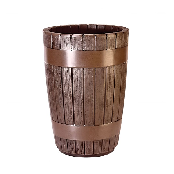 Vaso Para Plantas Decorativo Polietileno Tina Carvalho
