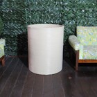 Vaso Para Plantas Grid Coluna 75x60 - Areia 001