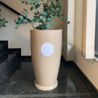 Vaso Para Plantas - Pisa 40cm Largura X 70cm Altura - Areia