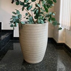 Vaso Para Plantas - Siena 39cm Largura X 49cm Altura - Pedra