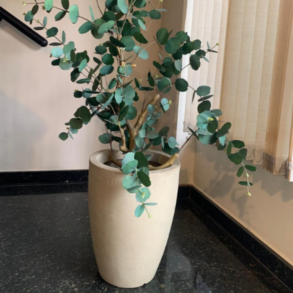 Vaso Para Plantas - Veneza 30cm Largura X 40cm Altura - Areia