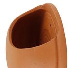 Vaso Parede Cerâmico Bolacha Pequena 15x8,5