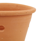 Vaso Parede Cerâmico Orquidea 18x16 Boa Nova