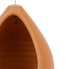 Vaso Pendente Cerâmico Gota Grande 16,5x23