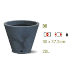 Vaso Petra Cone 30 Com Prato Nutriplan