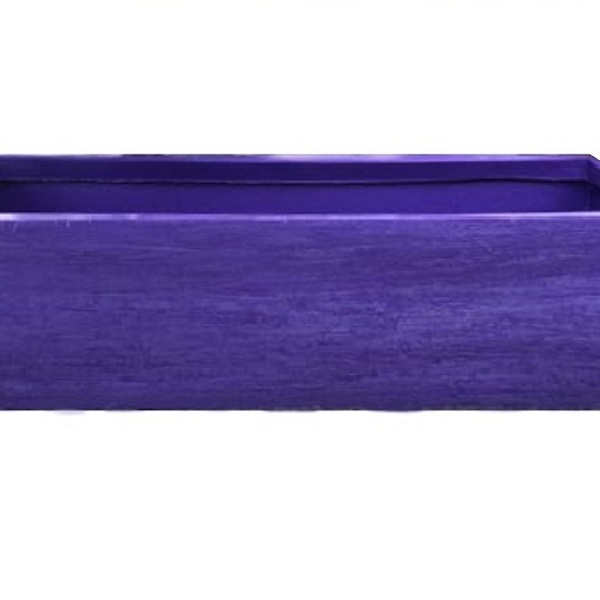 Vaso Planta 100x30 Jardineira Floreira Polietileno - Lilas Vi