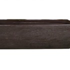 Vaso Planta 100x30 Jardineira Floreira Polietileno - Marrom M