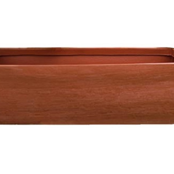 Vaso Planta 100x30 Jardineira Floreira Polietileno - Terracot