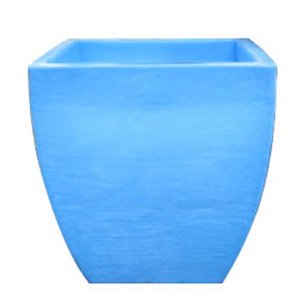 Vaso Planta 30x30 Moderno Trapézio Polietileno - Azul Bebe 019