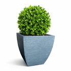 Vaso Planta 30x30 Moderno Trapézio Polietileno - Ferrugem 017