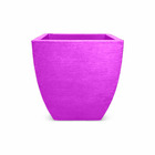 Vaso Planta 30x30 Moderno Trapézio Polietileno - Rosa 022