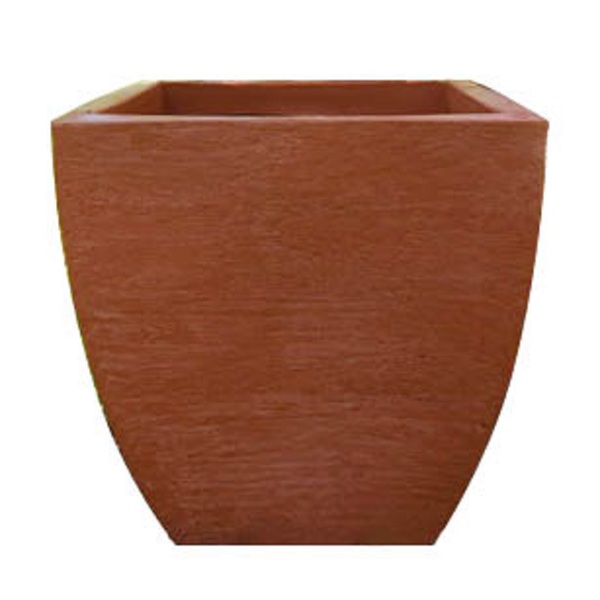 Vaso Planta 30x30 Moderno Trapézio Polietileno - Terracota 016