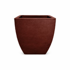 Vaso Planta 30x30 Moderno Trapézio Polietileno - Vinho Bordo