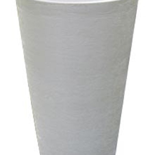 Vaso Planta 35x25 Redondo Cônico Polietileno - Branco 006