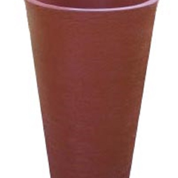 Vaso Planta 35x25 Redondo Cônico Polietileno - Terracota 016
