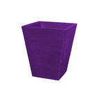 Vaso Planta 35x30 Trapézio Texturizado Polietileno - Lilas Vi