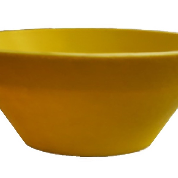 Vaso Planta 40x15 Bacia De Mesa Polietileno - Amarelo Girasso