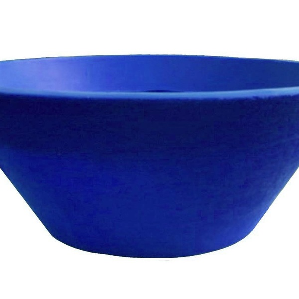 Vaso Planta 40x15 Bacia De Mesa Polietileno - Azul Arara 009