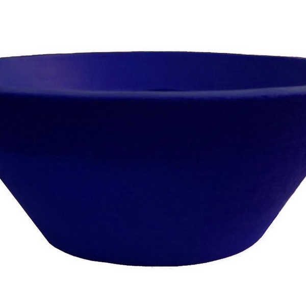 Vaso Planta 40x15 Bacia De Mesa Polietileno - Azul Escuro 013