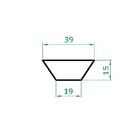 Vaso Planta 40x15 Bacia De Mesa Polietileno - Azul Escuro 013