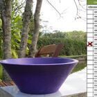 Vaso Planta 40x15 Bacia De Mesa Polietileno - Lilas Violeta 0
