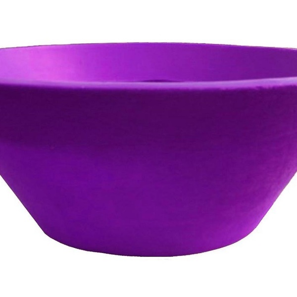 Vaso Planta 40x15 Bacia De Mesa Polietileno - Lilas Violeta 0