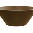 Vaso Planta 40x15 Bacia De Mesa Polietileno - Marrom Cafe 003