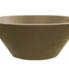 Vaso Planta 40x15 Bacia De Mesa Polietileno - Marrom Chocolat