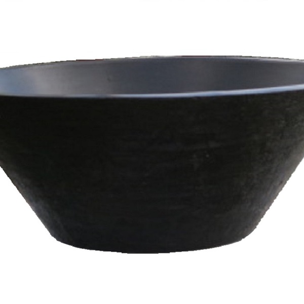 Vaso Planta 40x15 Bacia De Mesa Polietileno - Preto 002