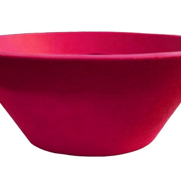 Vaso Planta 40x15 Bacia De Mesa Polietileno - Rosa 022
