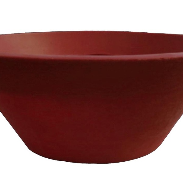 Vaso Planta 40x15 Bacia De Mesa Polietileno - Vinho Bordo 021