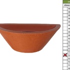 Vaso Planta 40x15 Parede Polietileno - Terracota 016
