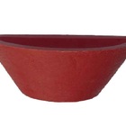Vaso Planta 40x15 Parede Polietileno - Vinho Bordo 021