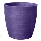 Vaso Planta 40x40 Oval Moderno Polietileno - Lilas Violeta 008