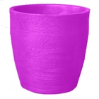 Vaso Planta 40x40 Oval Moderno Polietileno - Rosa 022
