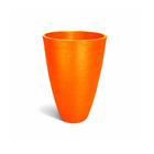 Vaso Planta 45x30 Oval Moderno Polietileno - Laranja Sunset 0