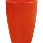 Vaso Planta 45x30 Oval Moderno Polietileno - Laranja Sunset 0