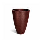Vaso Planta 45x30 Oval Moderno Polietileno - Vinho Bordo 021