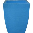 Vaso Planta 45x35 Moderno Trapézio Polietileno - Azul Bebe 019