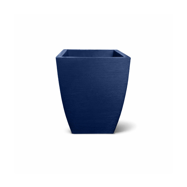 Vaso Planta 45x35 Moderno Trapézio Polietileno - Azul Escuro