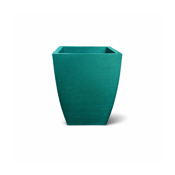 Vaso Planta 45x35 Moderno Trapézio Polietileno - Azul Turques