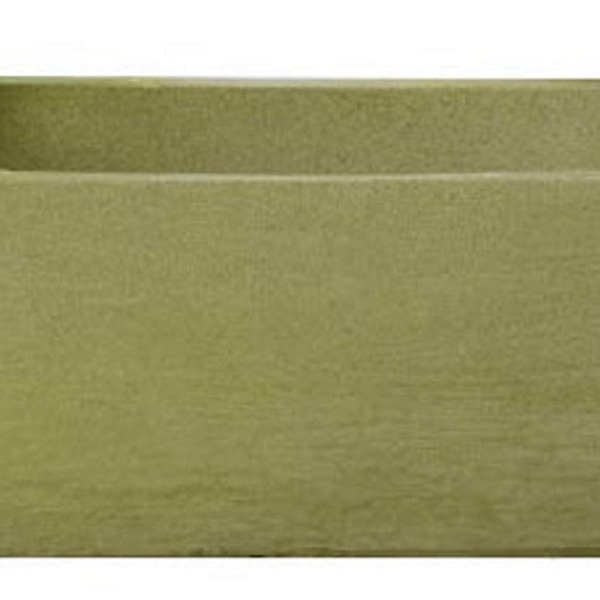 Vaso Planta 50x25 Jardineira Floreira Polietileno - Bege Cast