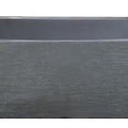 Vaso Planta 50x25 Jardineira Floreira Polietileno - Cinza Cim