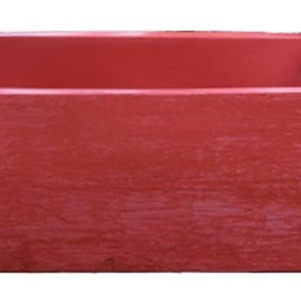 Vaso Planta 50x25 Jardineira Floreira Polietileno - Terracota